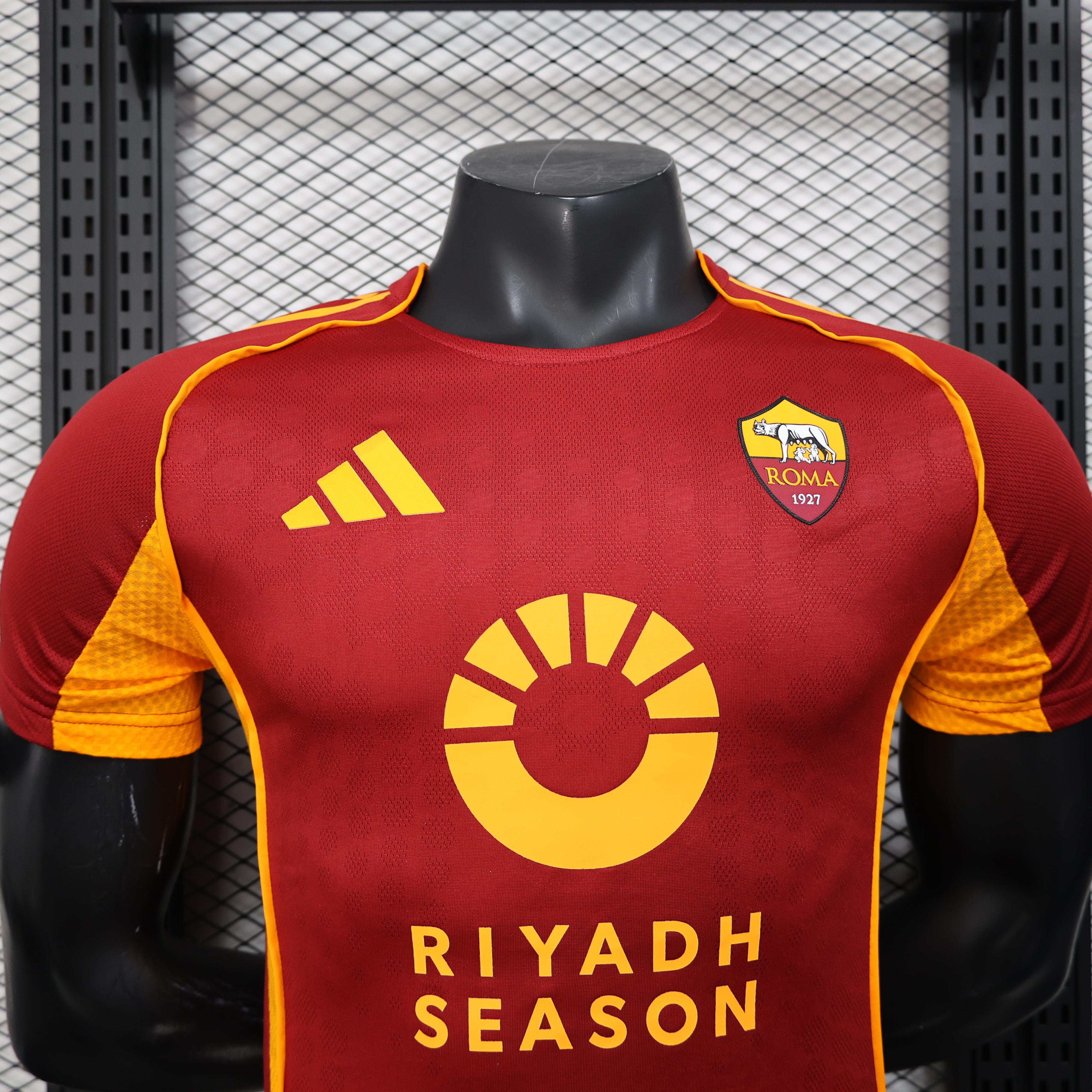 2025/2026 Roma Home Football Shirt (Player)