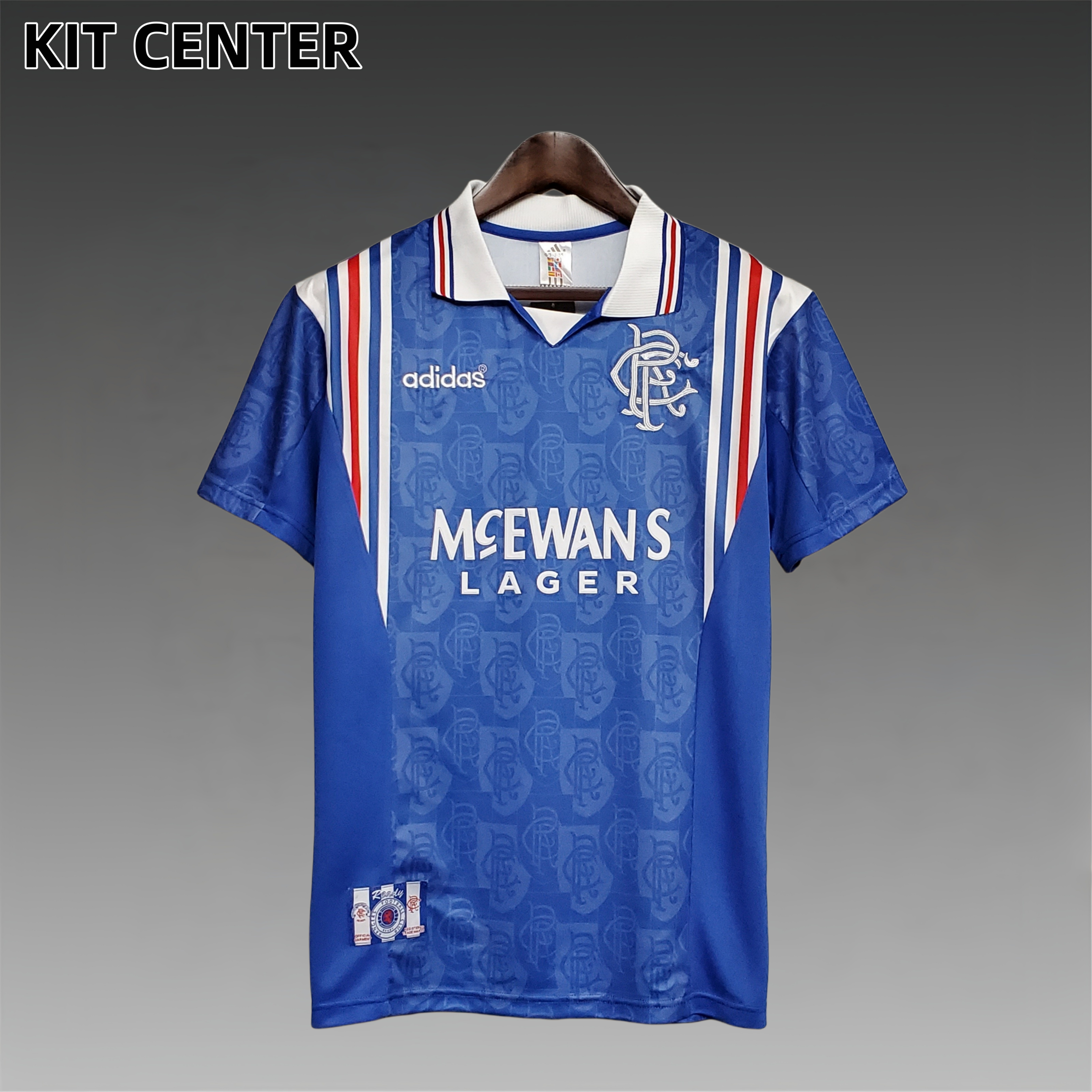 1996/1997 Glasgow Rangers home Retro Football Shirt