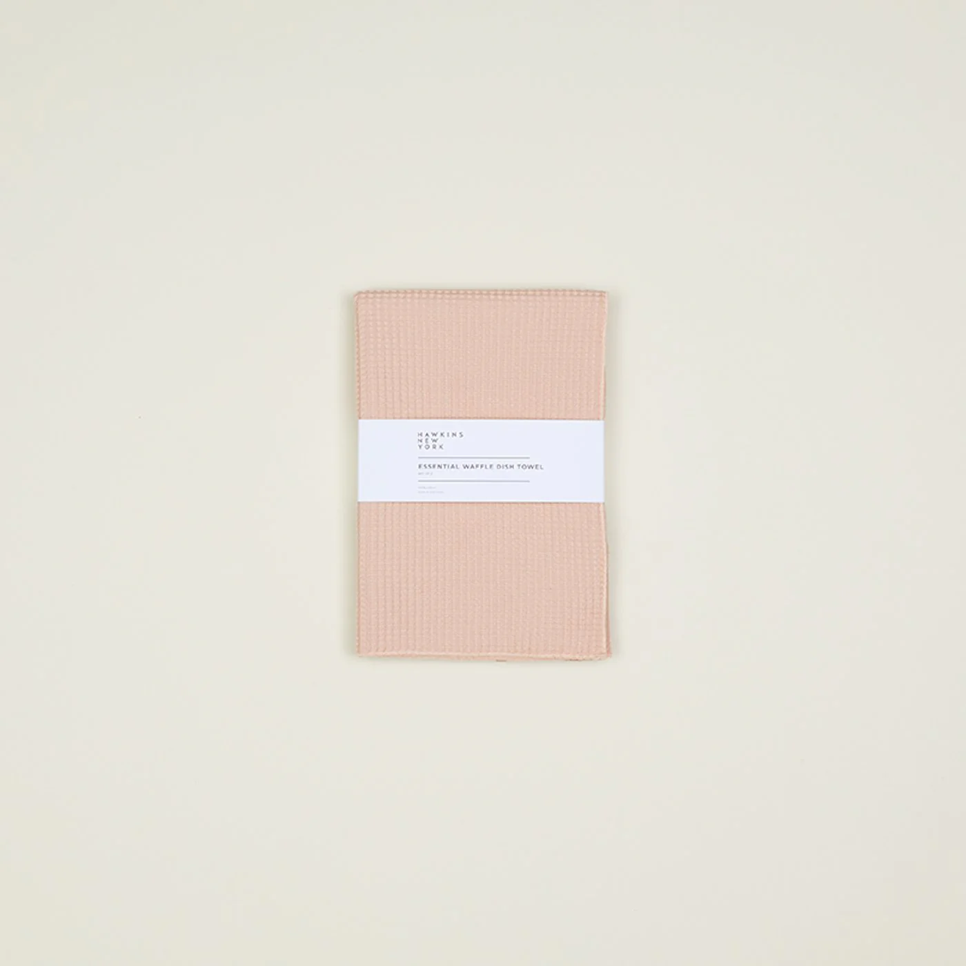 Essential Waffle Dish Towel - Blush/Terracotta