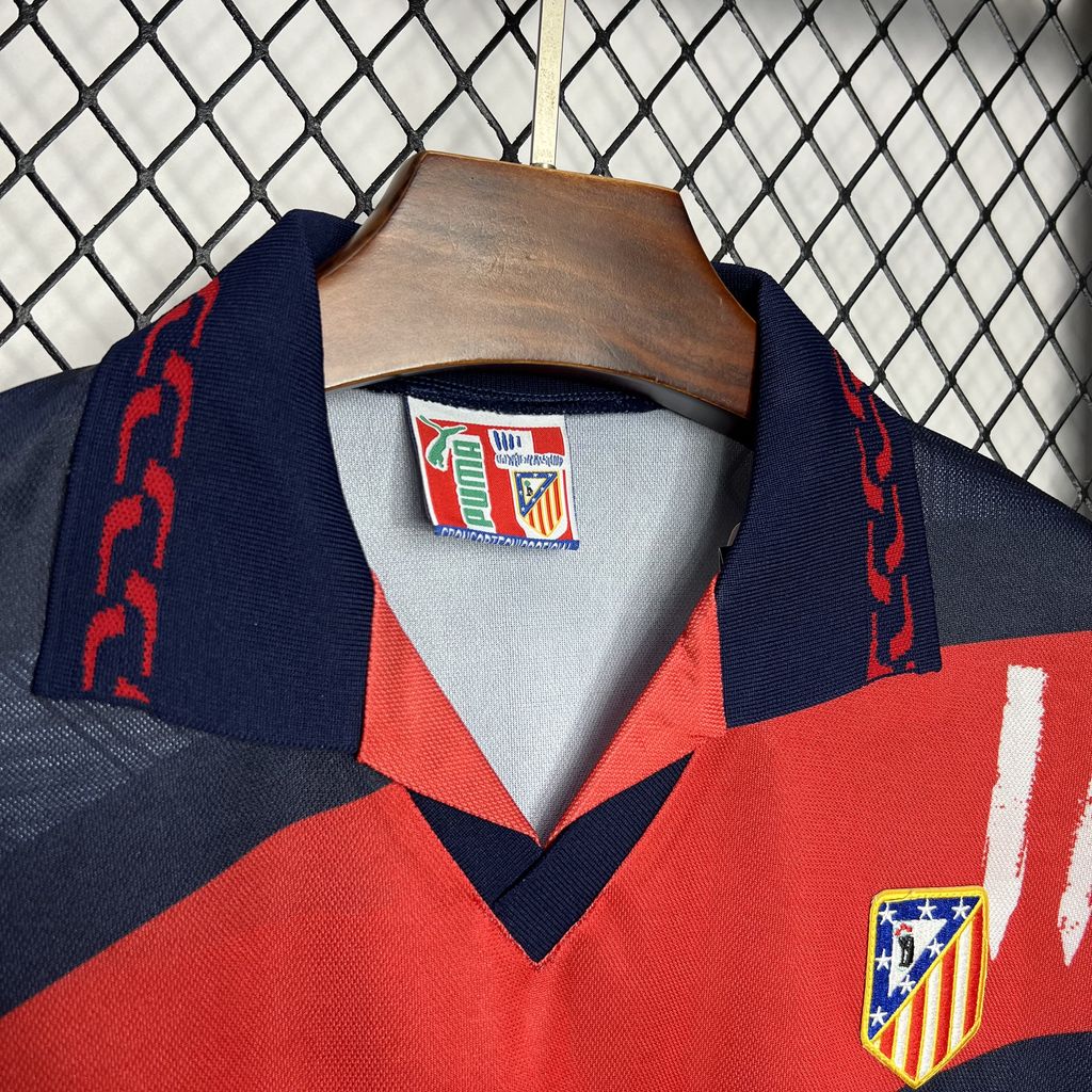 1996/1997 Atletico Madrid Away Retro Football Shirt