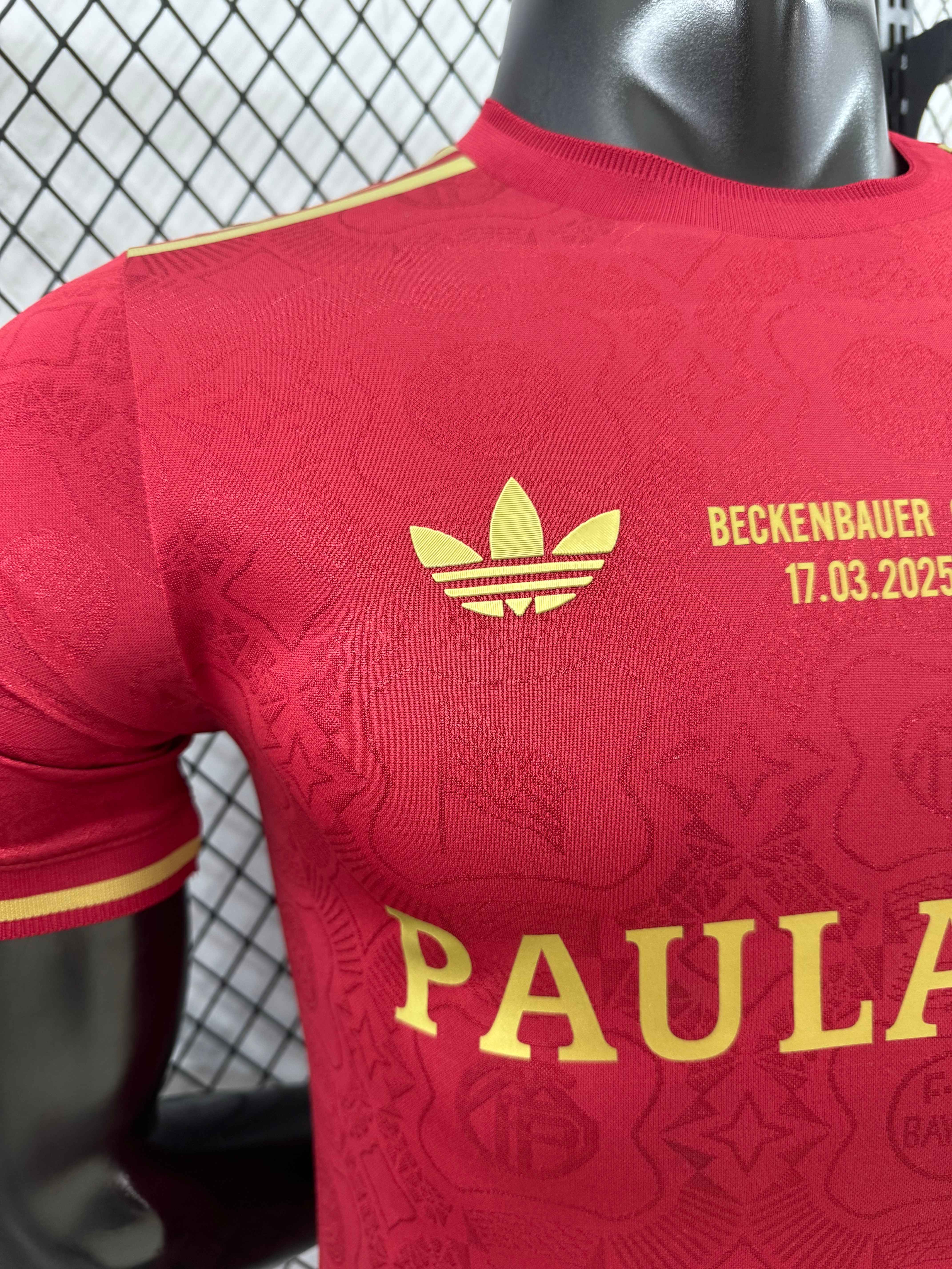 2025/2026 Bayern Munich 125th Beckenbauer Biography Football Jersey (Player Edition)