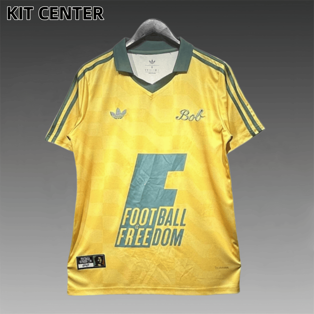 2026 Jamaica yellow Matchblack Football Shirt (Fans version)