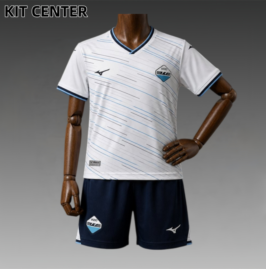 2026/2027 Lazio Away Football Shirt (Kids Kit socks)