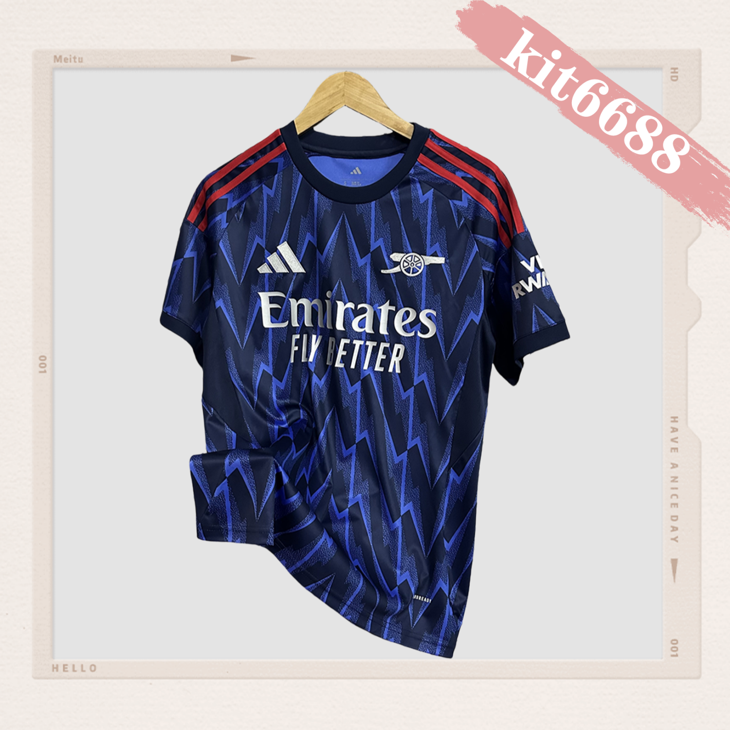 2025/2026 Arsenal Away Football Shirt（Fans）