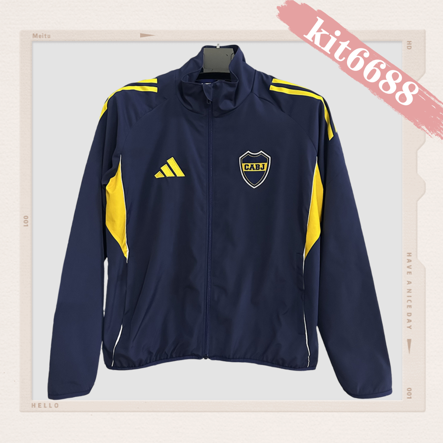 2025/2026 Boca Embroidered Football Windbreaker