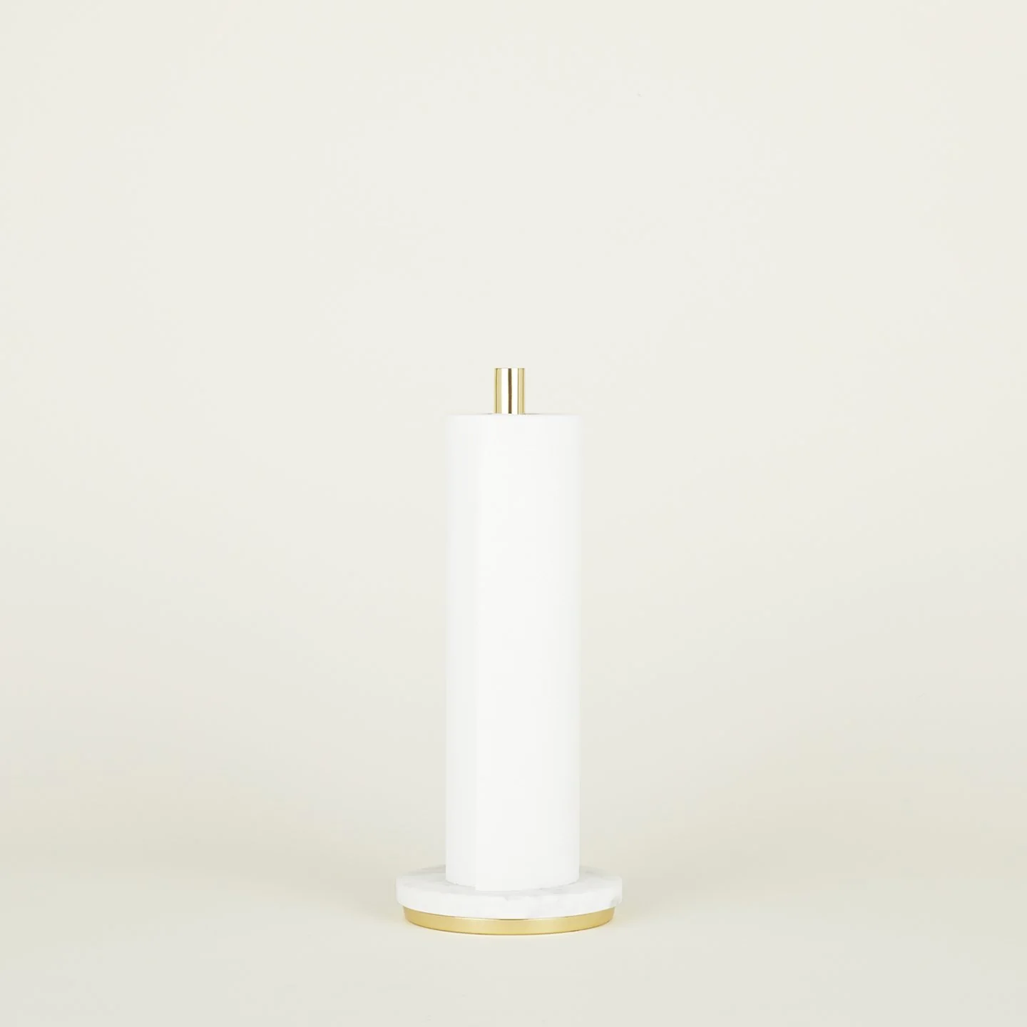 Simple Marble Paper Towel Holder