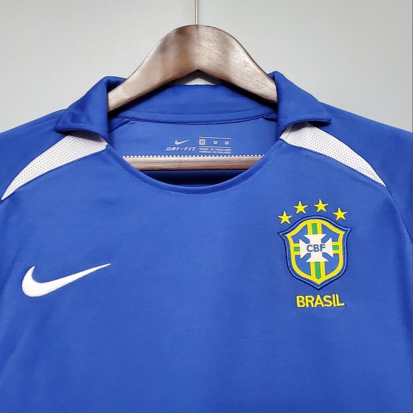 2002 Brazil away Retro Football Shirt
