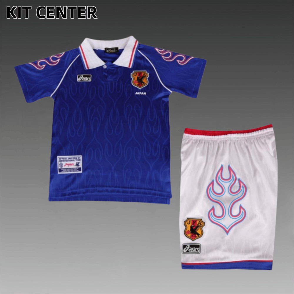 1998 Japan home  Football Shirt (Kids Kit)