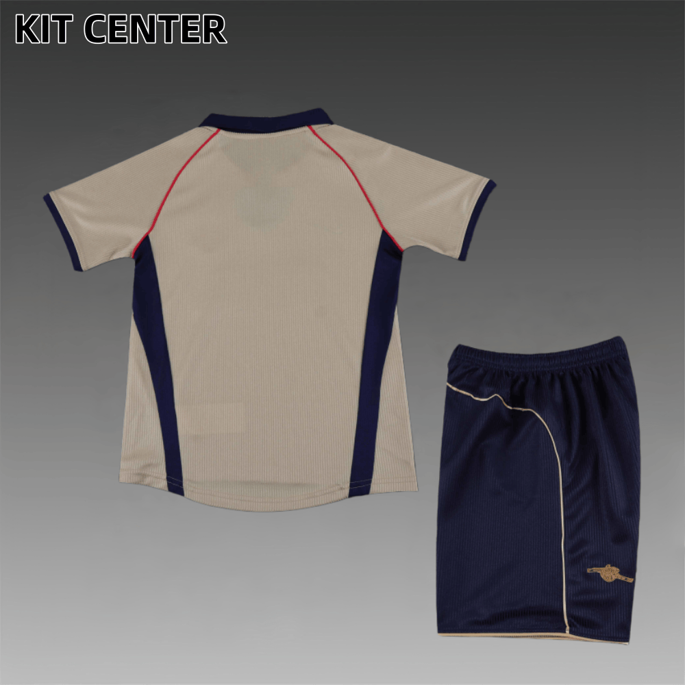01/02 Arsenal away Retro Football Shirt (Kids Kit)