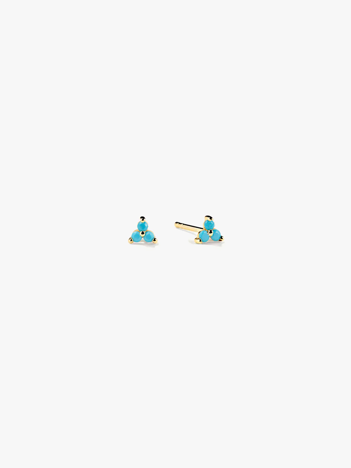 Trio Turquoise Studs
