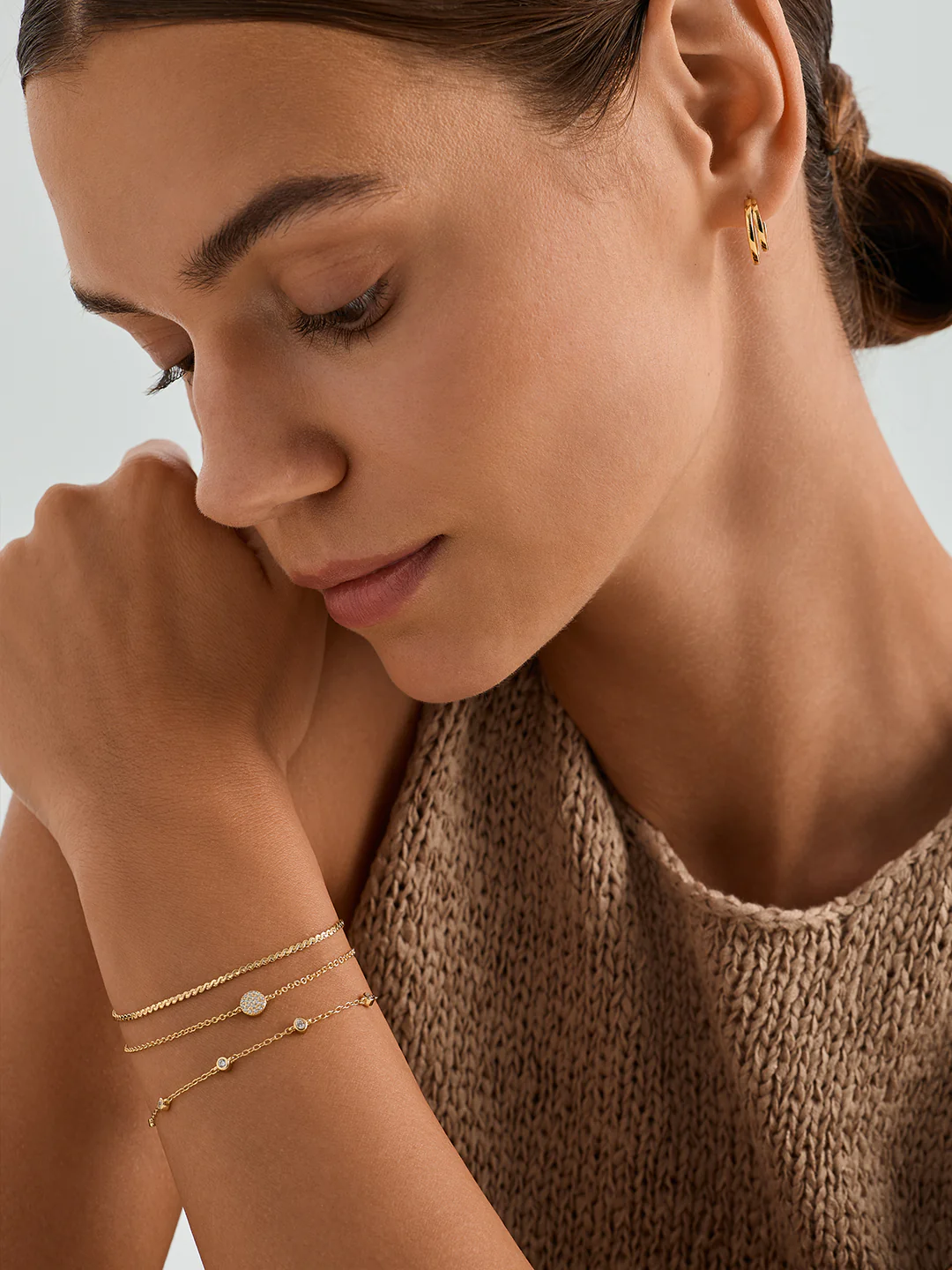 Mini Crystal Station Bracelet