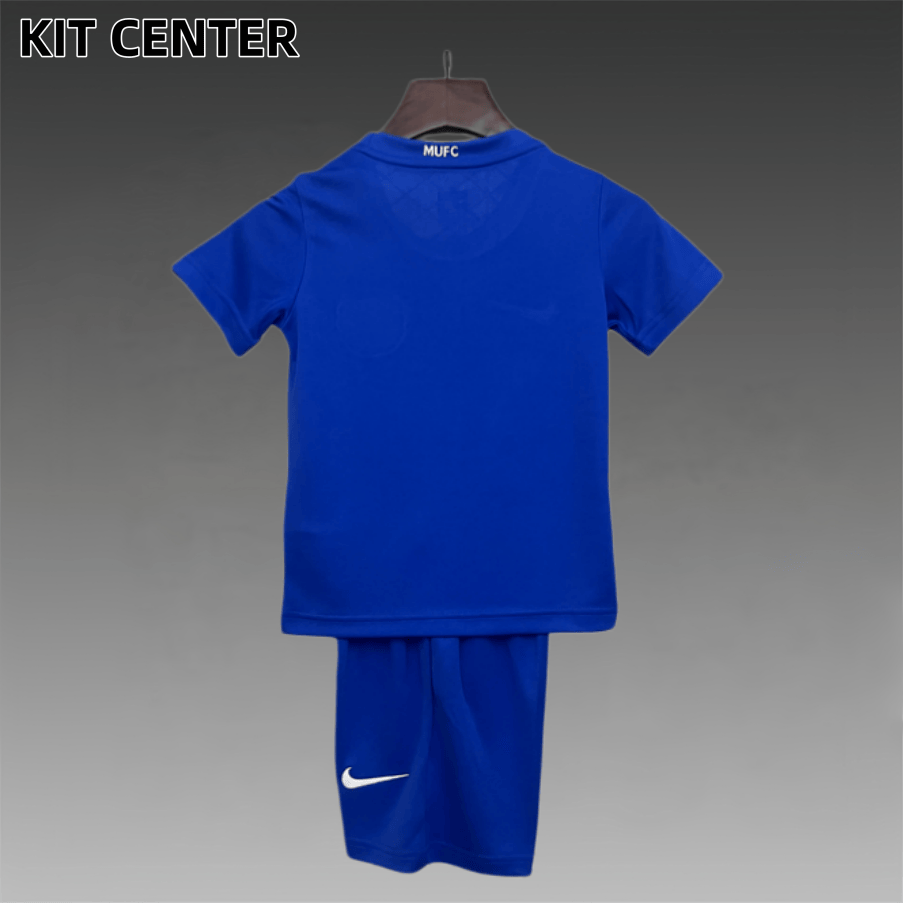 08/09 Manchester United Away Retro Football Soccer Kids Kit