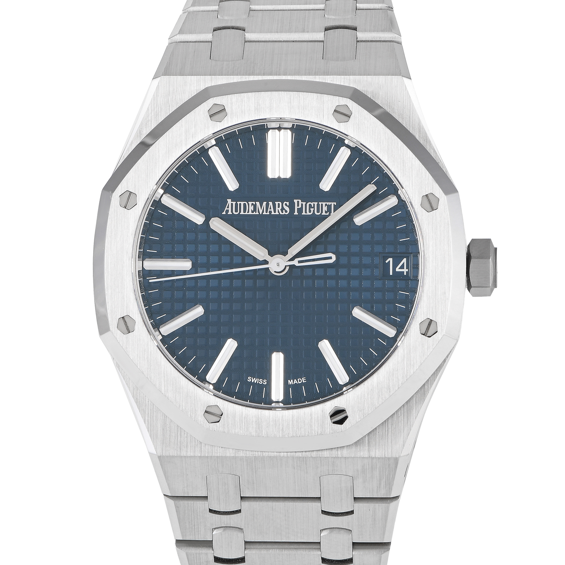 Audemars PiguetRoyal Oak Blue Dial Steel Watch 15510ST.OO.1320ST.06