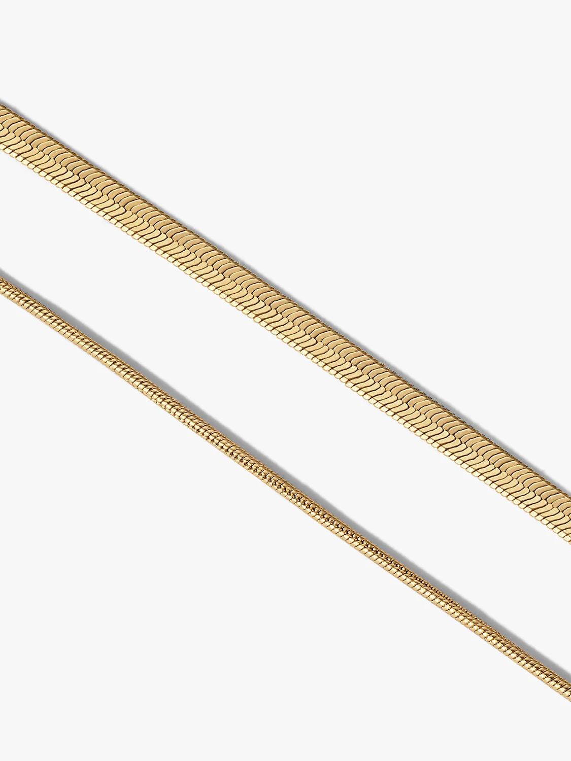 Snake Chain Layered Bracelets