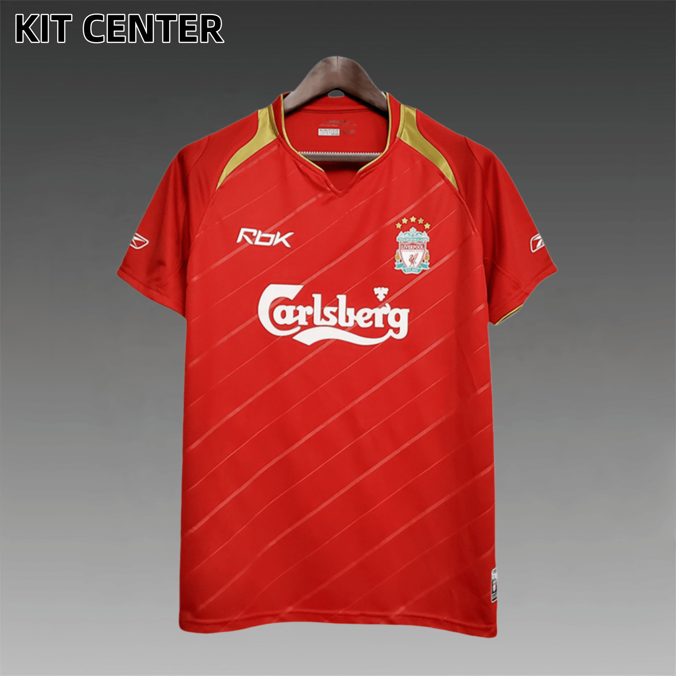 2004/2005 Liverpool Retro Home Football Shirt
