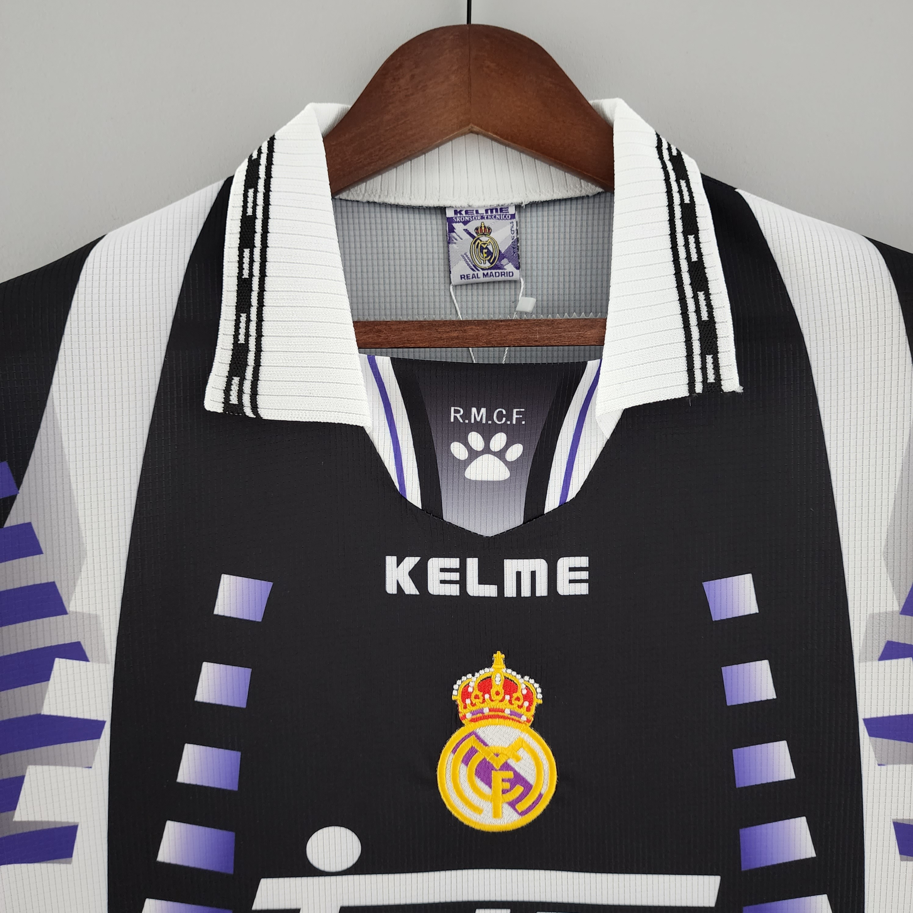 1997/1998 Real Madrid Away Retro Football Shirt