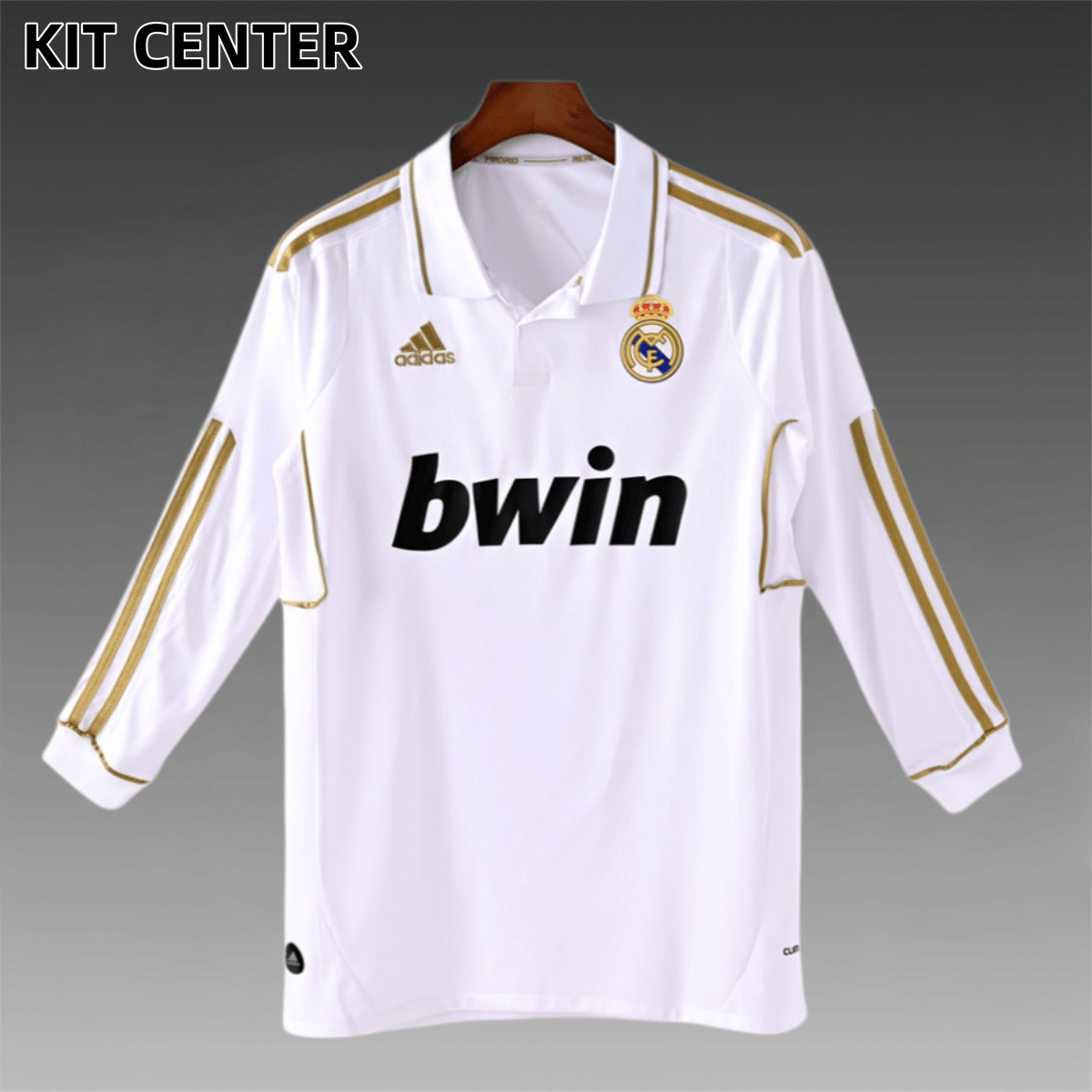 2011/2012 Real Madrid Home Retro long-sleeve Football Shirt