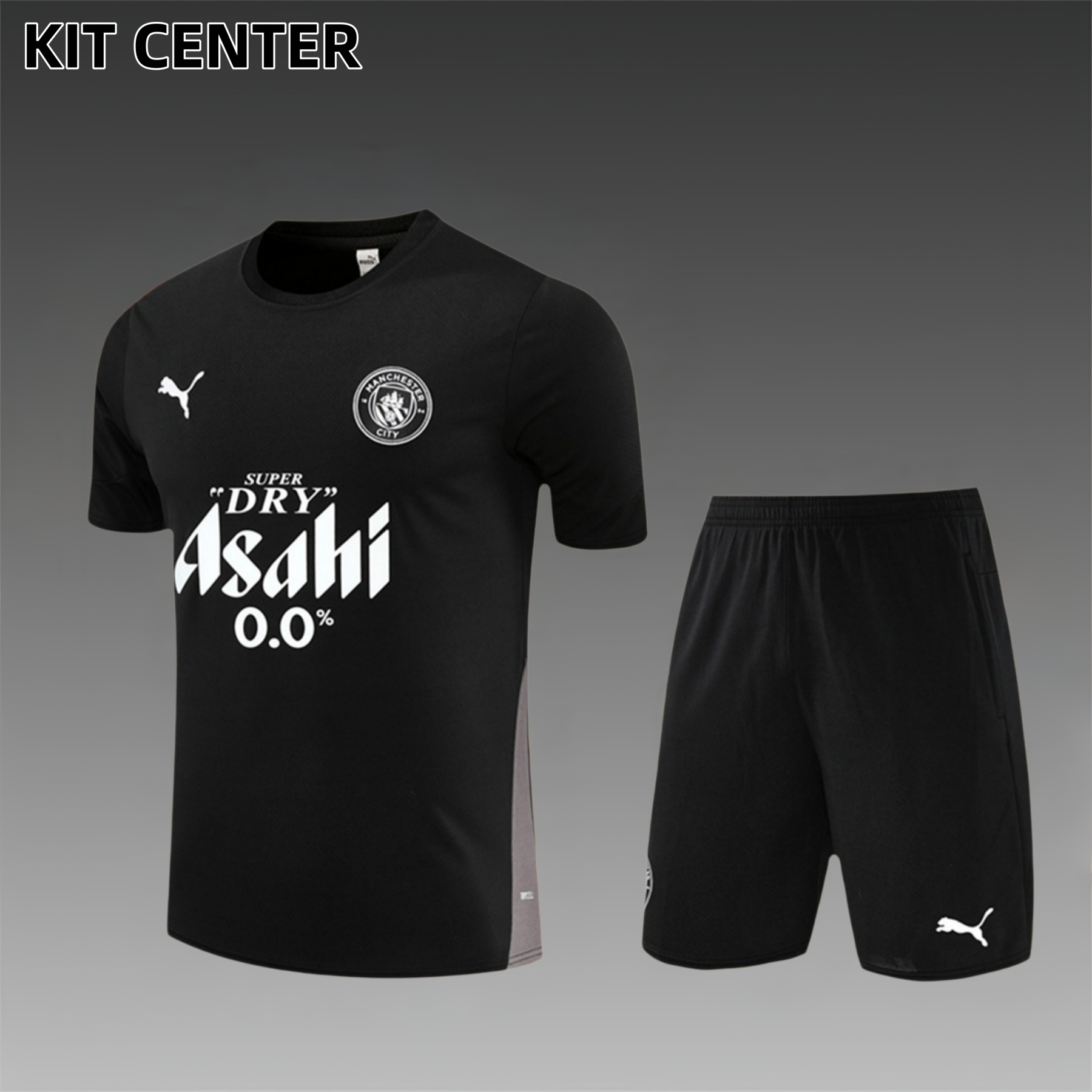 2025/2026 Manchester City Short Sleeve Training Jersey for Kids (Kids Kit)