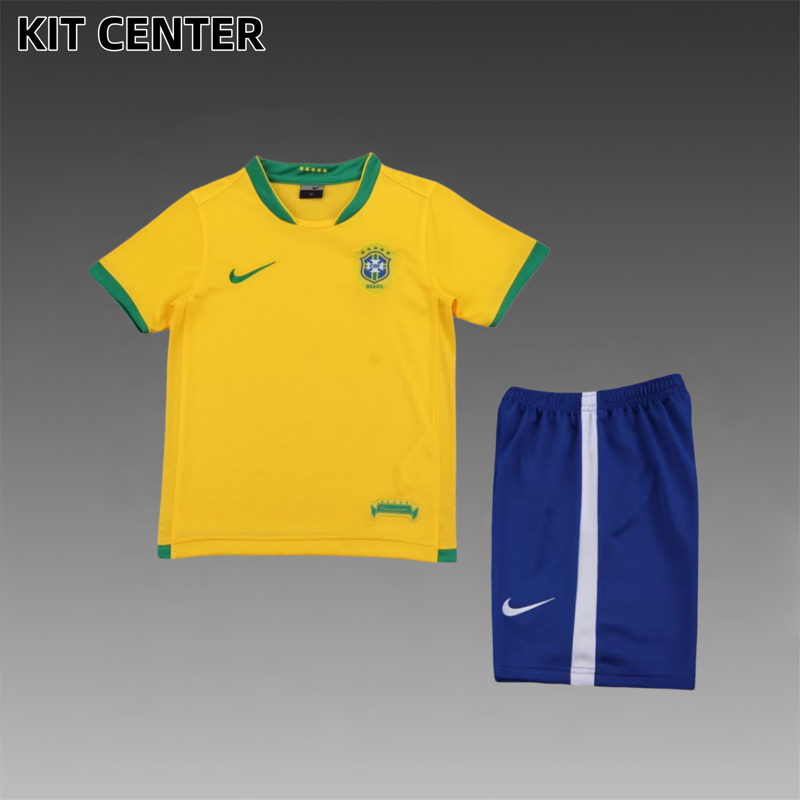 2006 Brazil home Retro Kids Kit