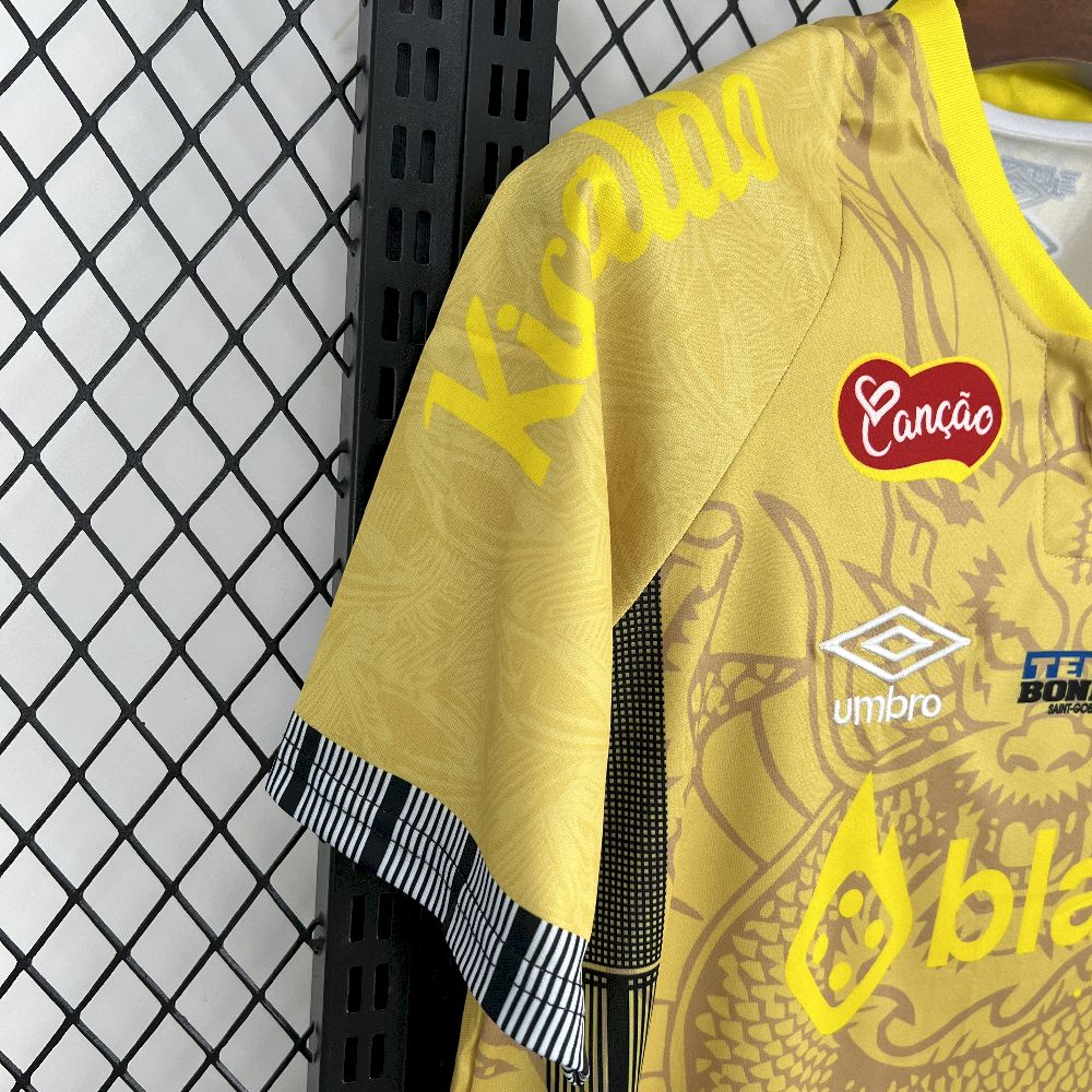 2025/2026 Santos Dragons Yellow Special Edition Football Shirt (Fan Edition)