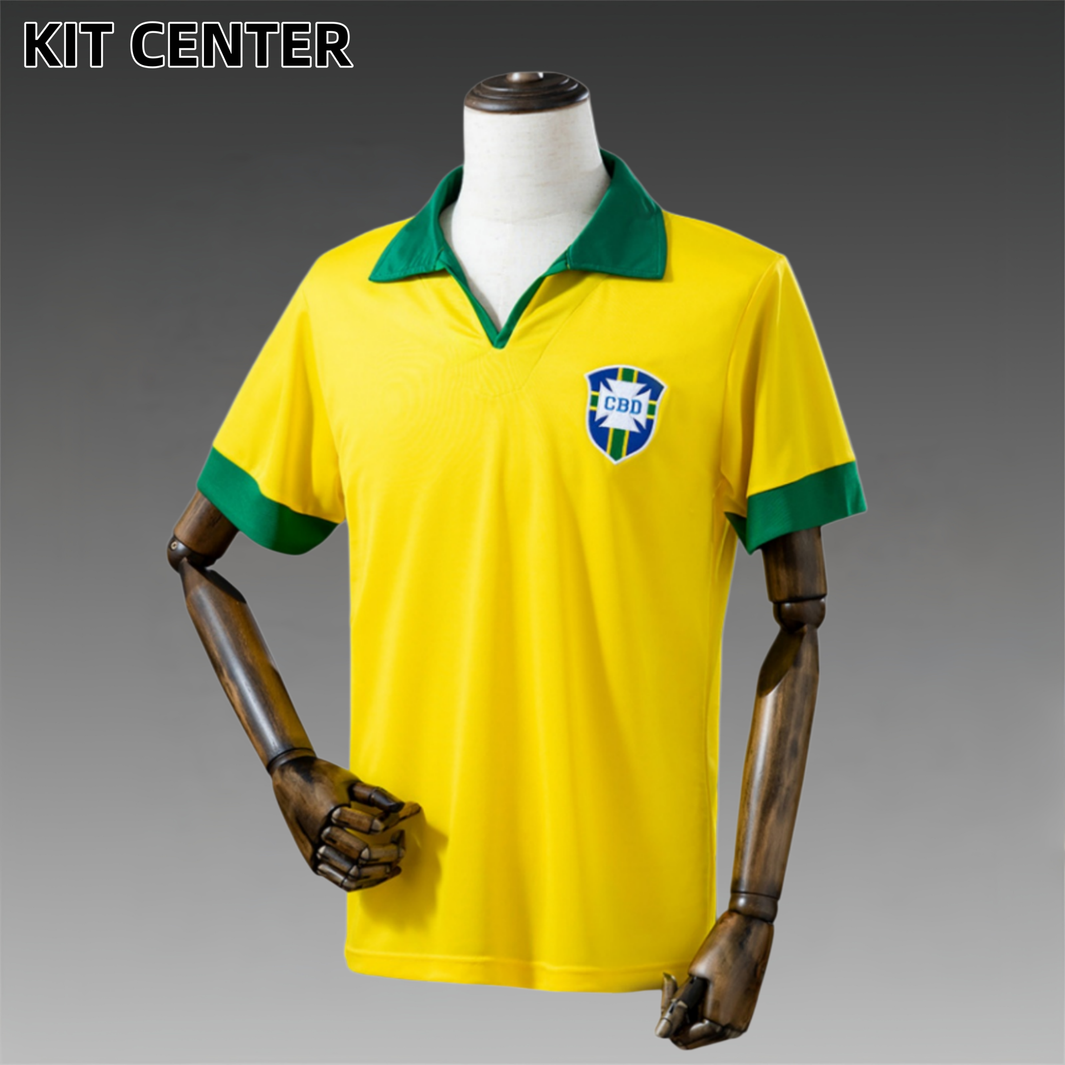 1958 Brazil Away Retro Football Shirt