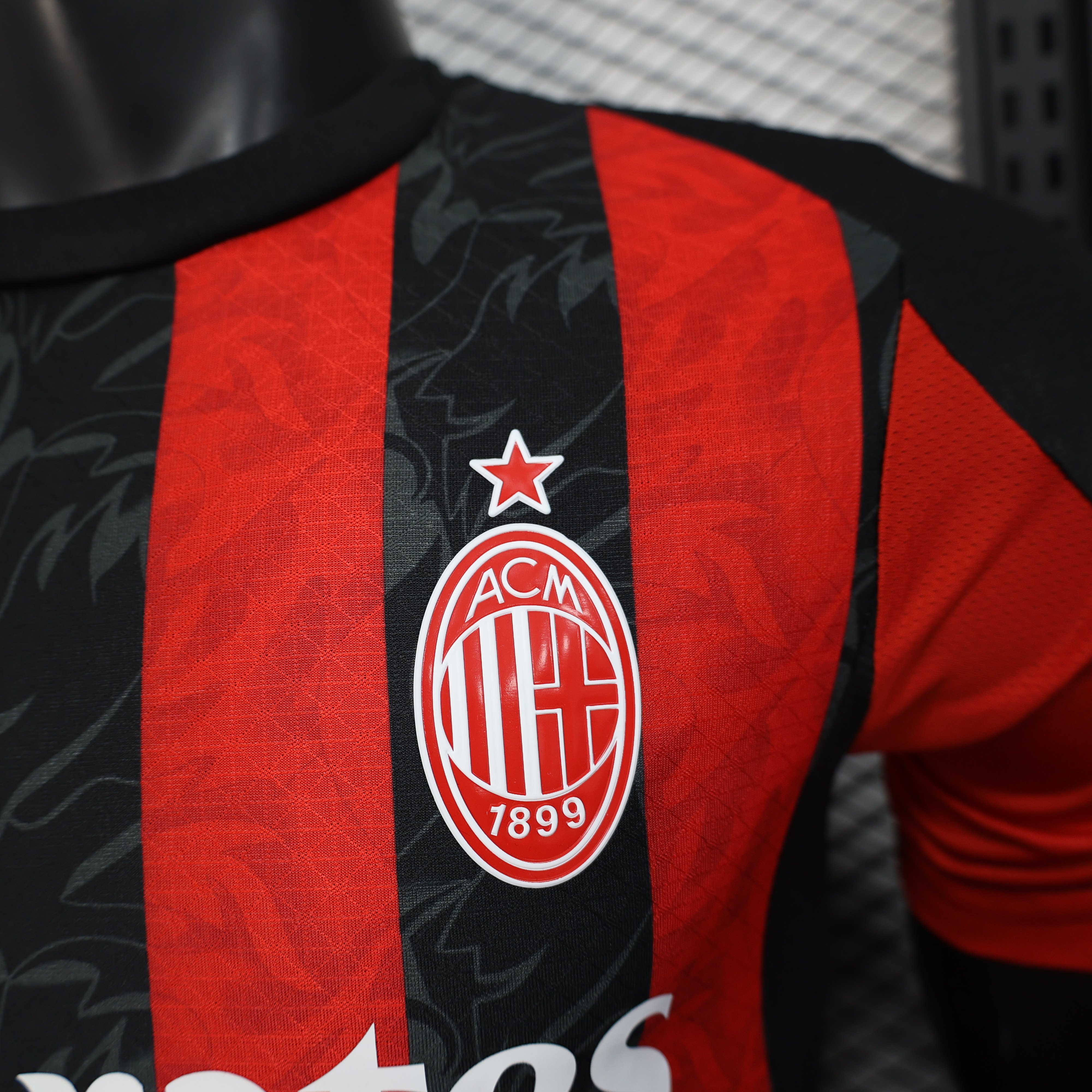2025/2026 AC Milan Home Football Shirt (Player Edition)