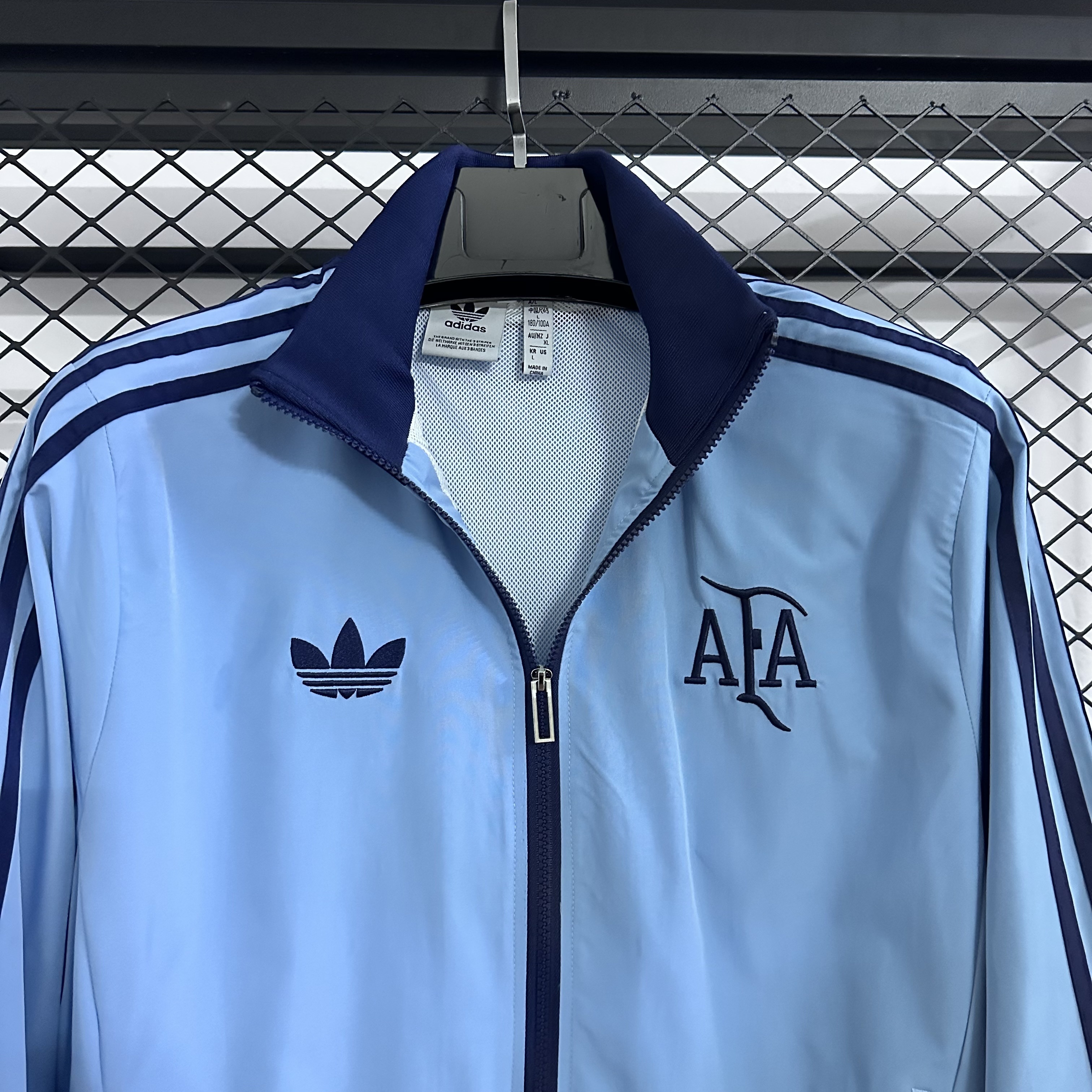 2025/2026 Argentina Embroidered Football Casual Windbreaker