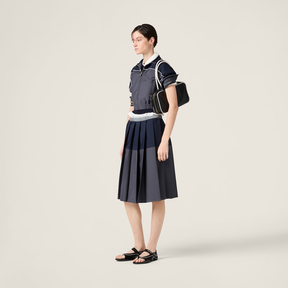 Slubbed poplin shirt