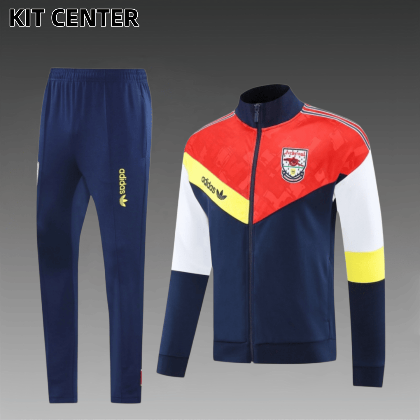 25/26 Arsenal Full Zipper Training Suit (Adult Set)