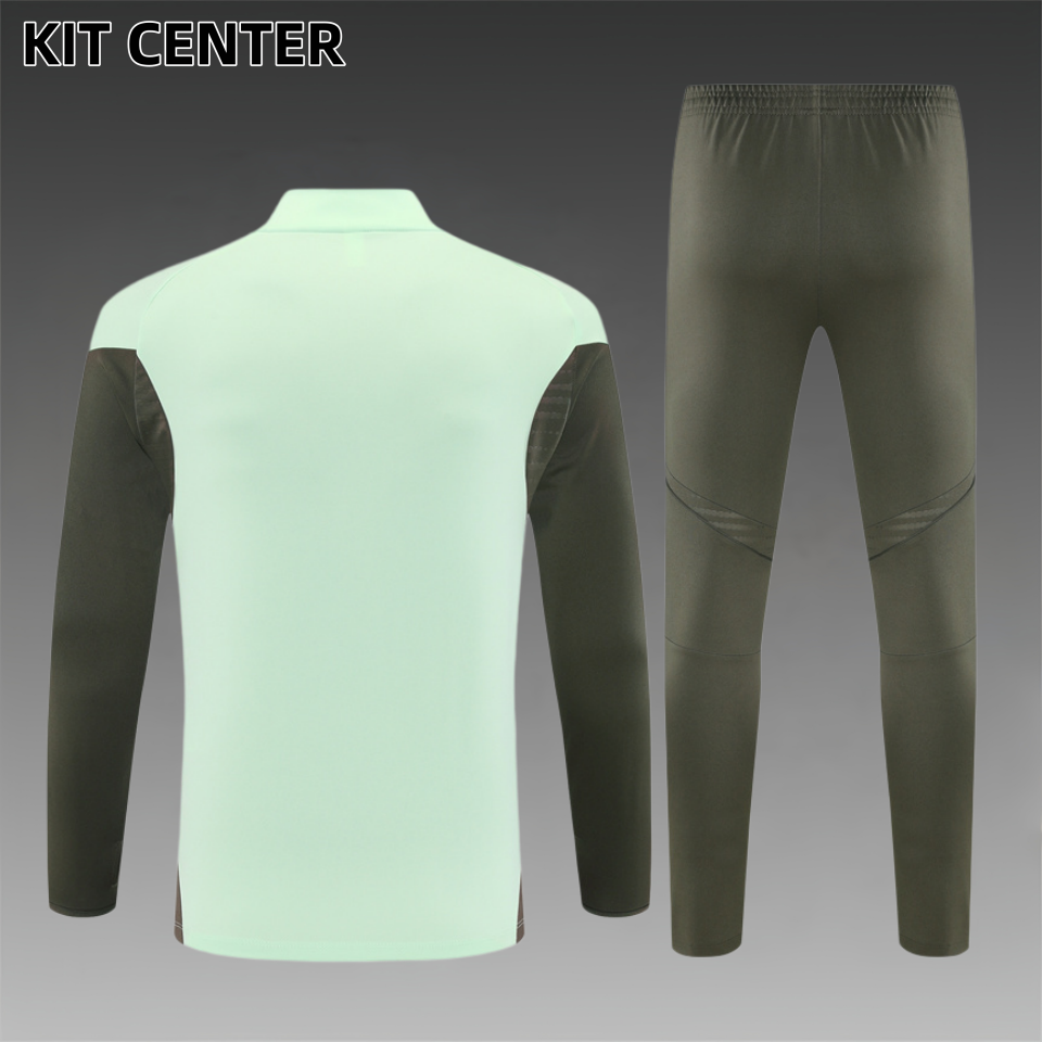 2025/2026 Real Madrid Kids Half Zip Training Kit (Kids Kit)
