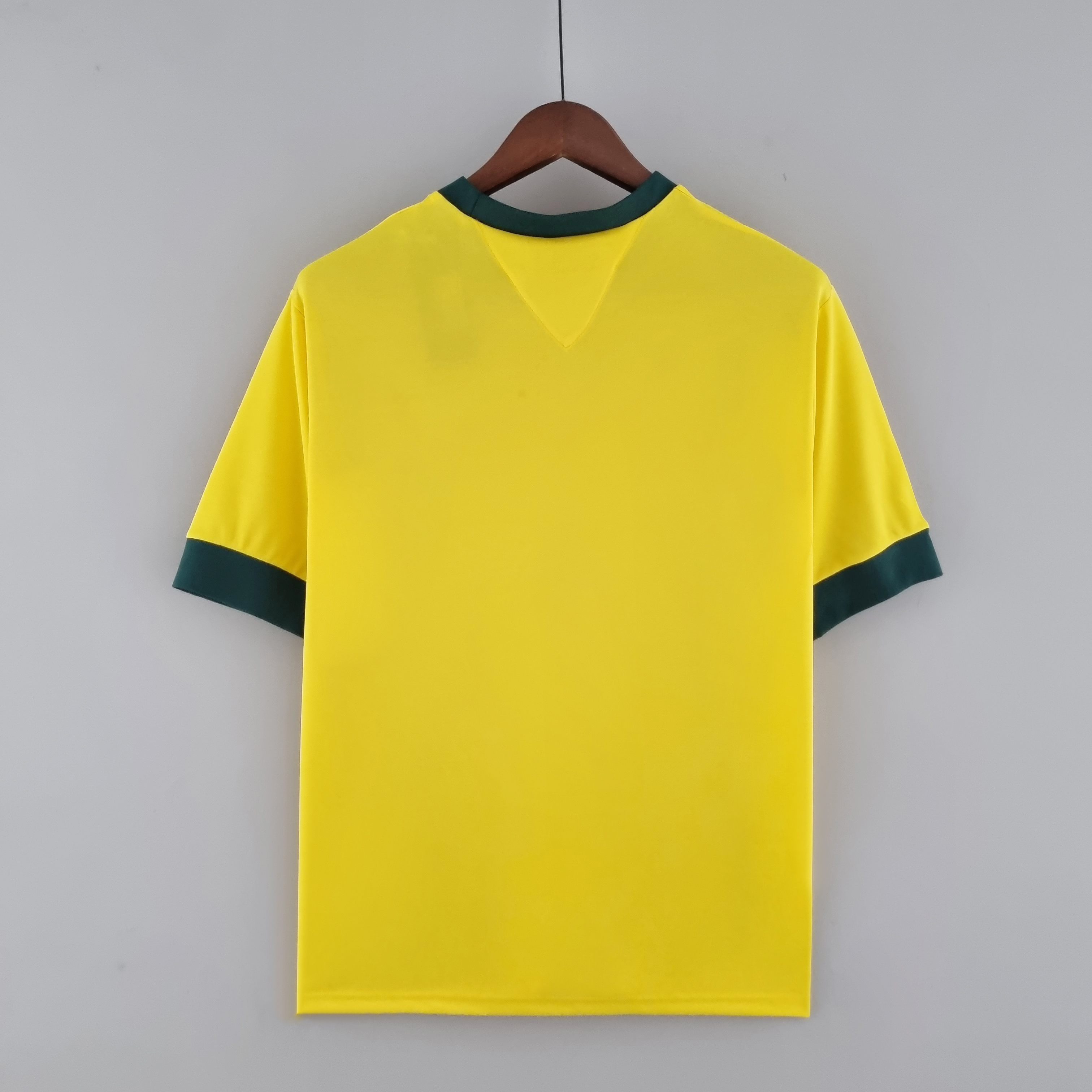 1970 Brazil Home Retro Football Shirt