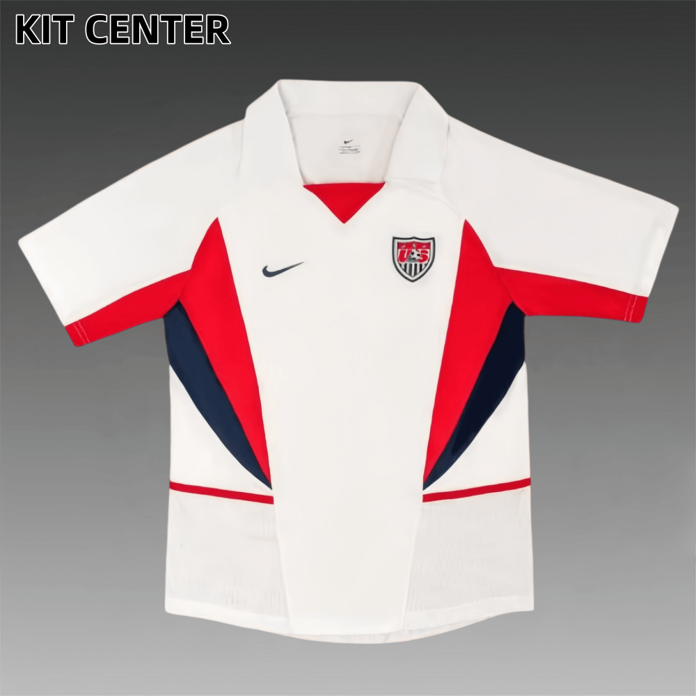 2002 USA home  Retro Football Shirt