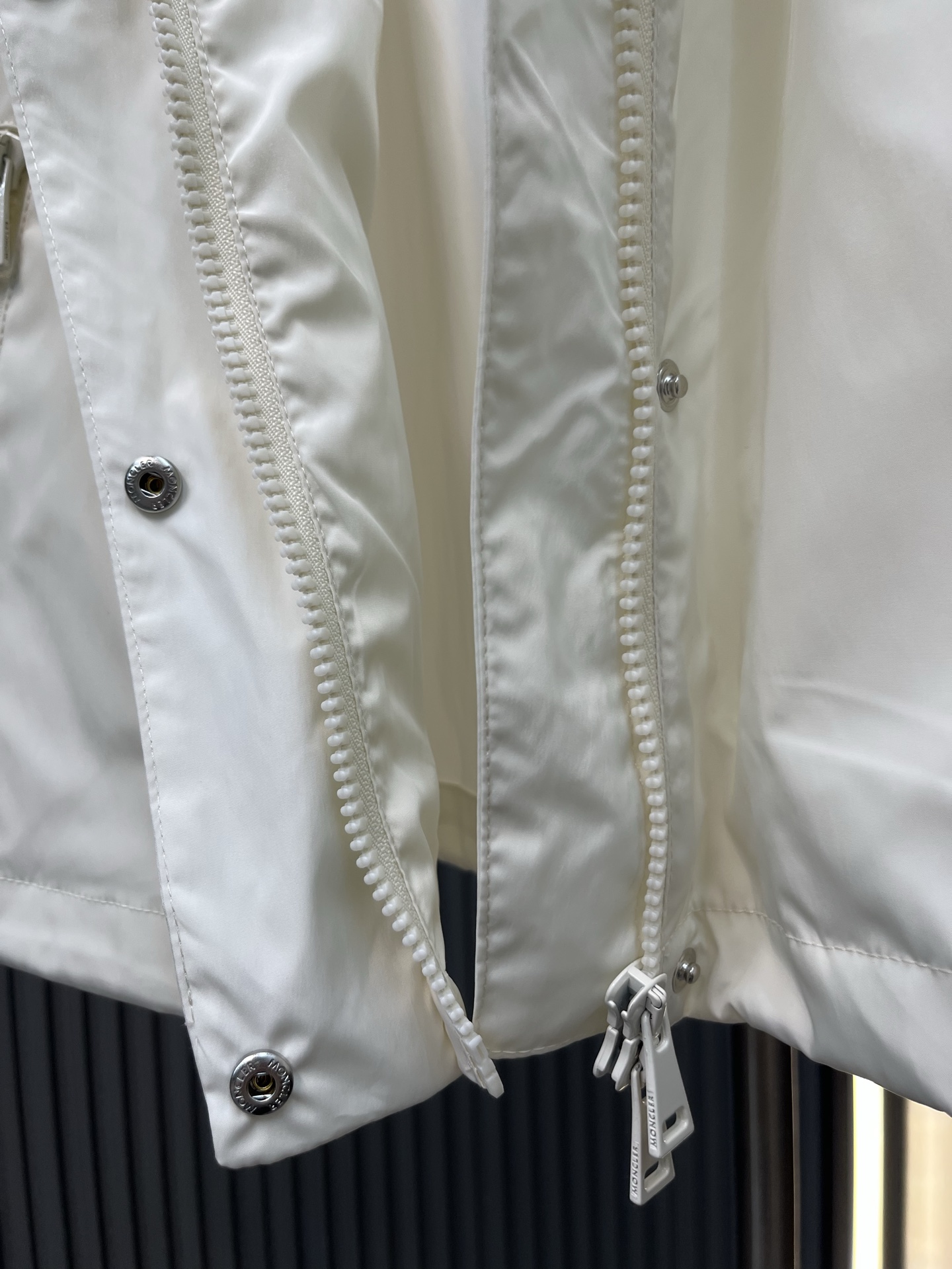 Moncler 2026 Spring Autumn Women's Jackets Polyester Hooded Zipper Tassel Casual Slim Woman's Coats MKDFWJ26002