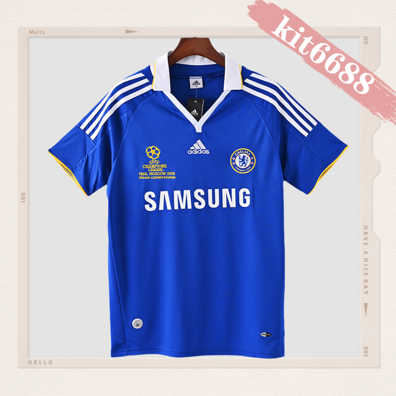2008/2009 Chelsea Retro Home Football Shirt (Fans)