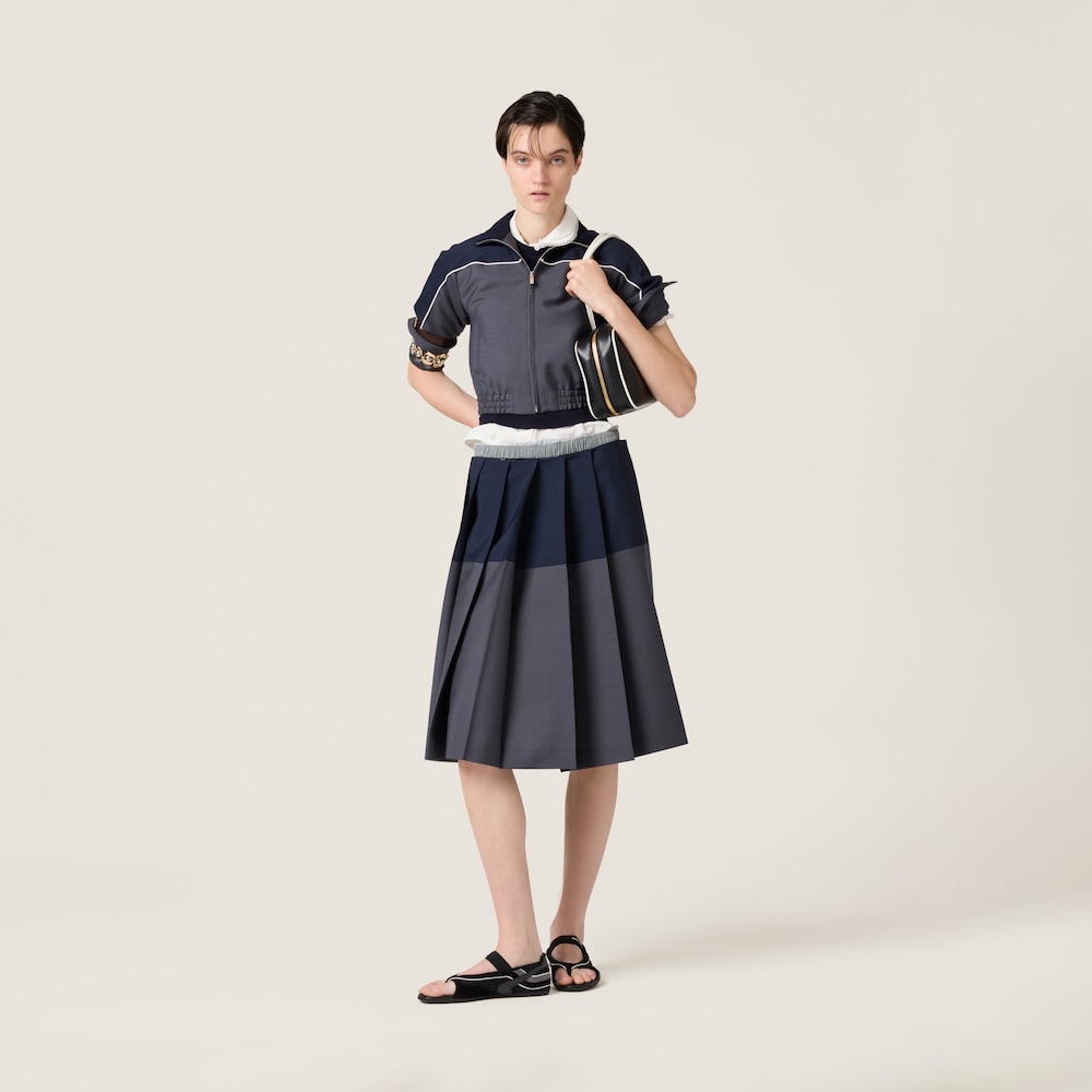 Wool crew-neck sweater