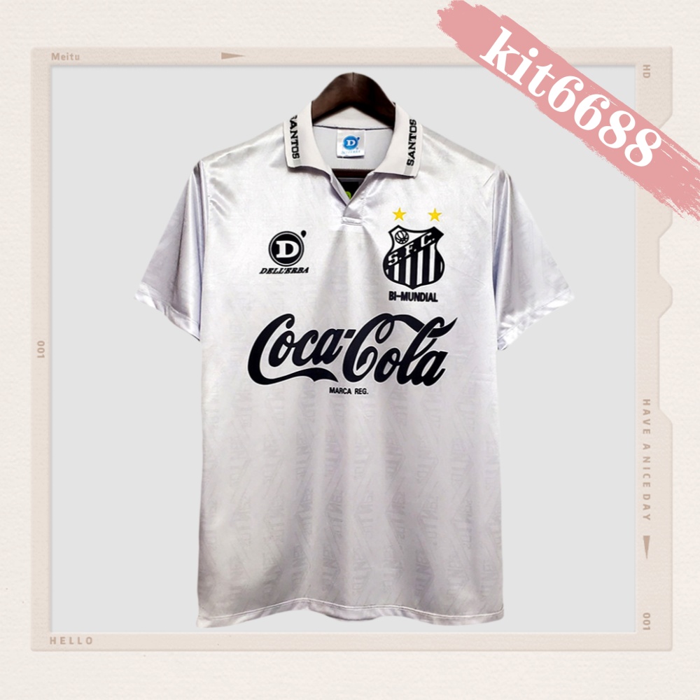 1993 Santos Home Retro Football Shirt (Retro)