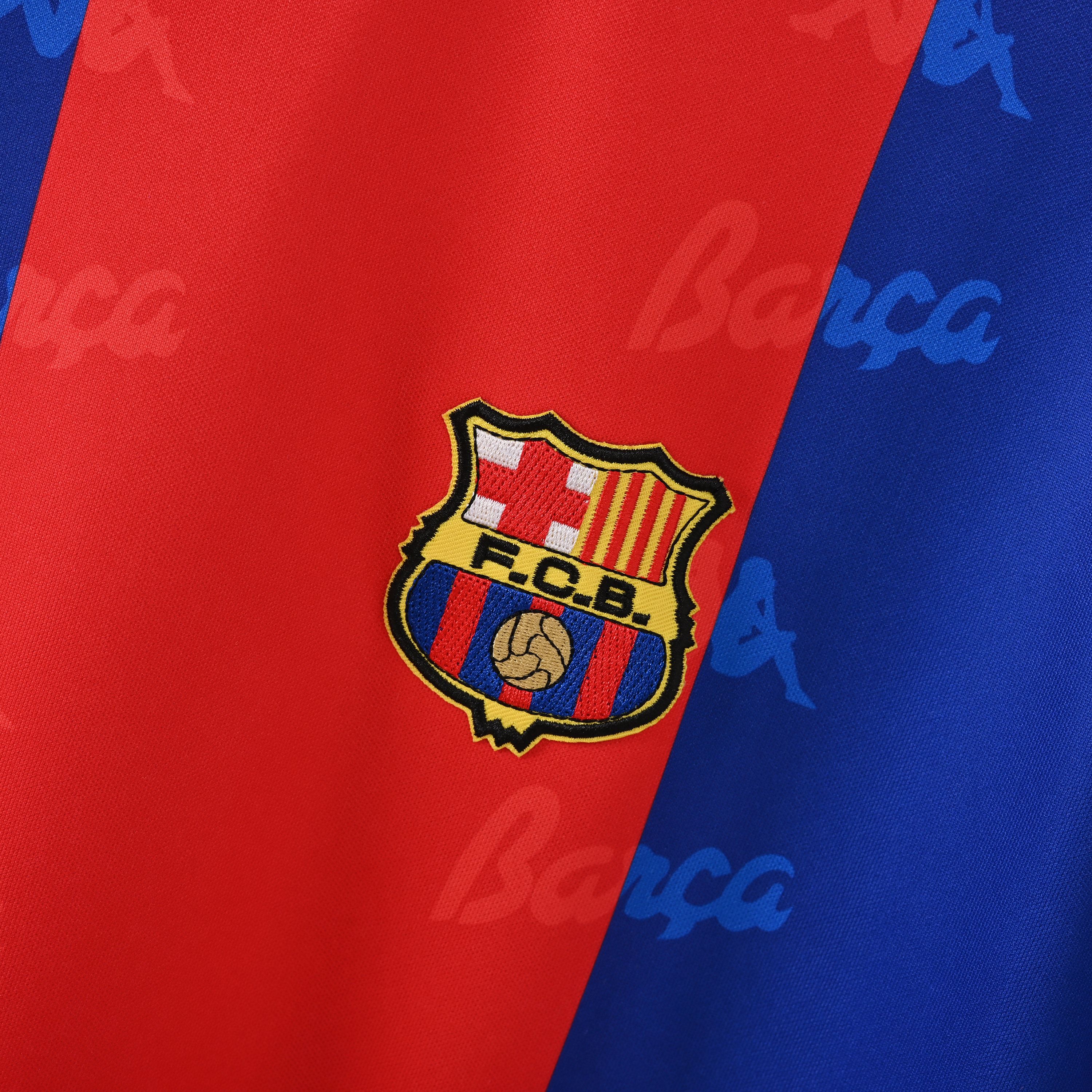 1996/1997 Barcelona Home Retro Football Shirt