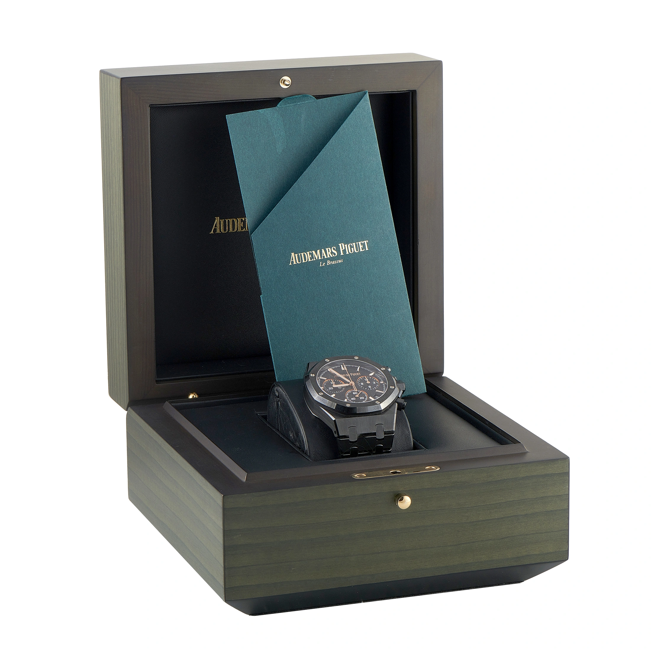 Audemars PiguetRoyal Oak Chronograph Black Ceramic Watch 26240CE.OO.1225CE.02