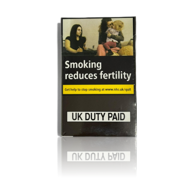 Benson & Hedges Black King Size Cigarettes - Imported Travel Retail Version