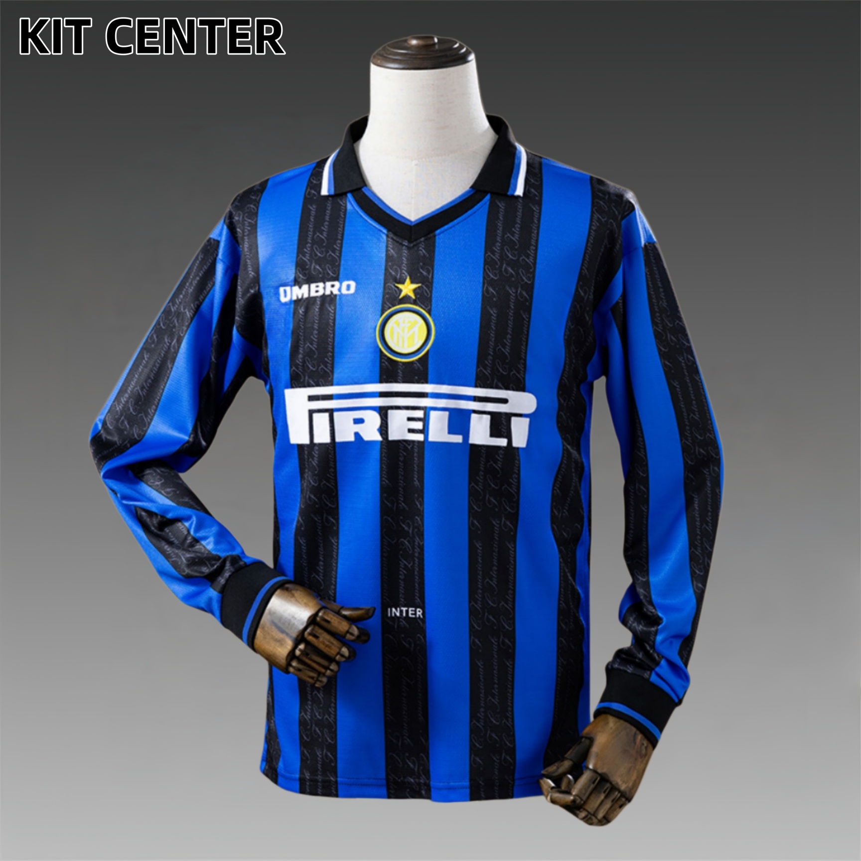 1997/1998 Inter Milan Home Retro long-sleeved Football Shirt