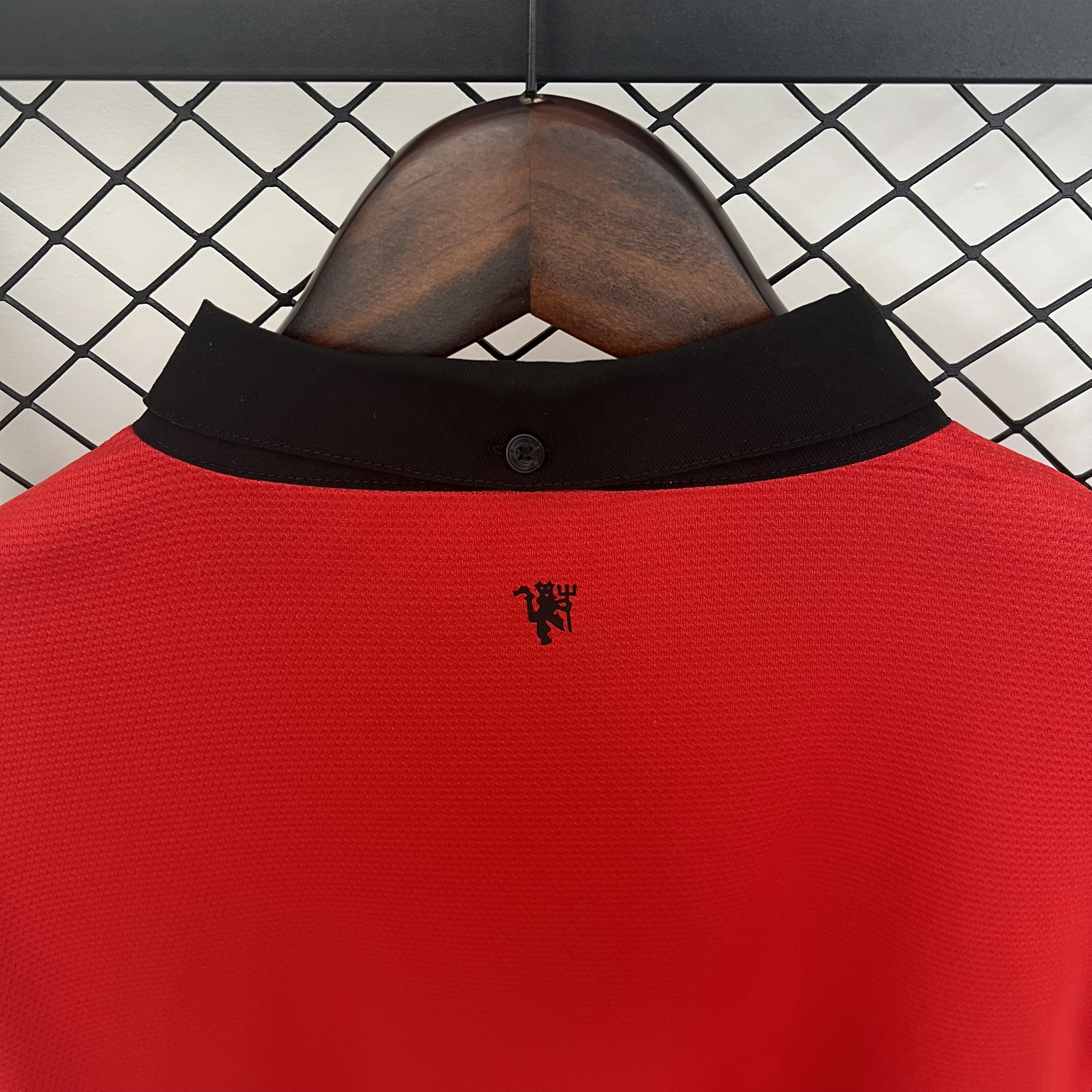 13/14 Manchester United home long sleeved retro football jersey