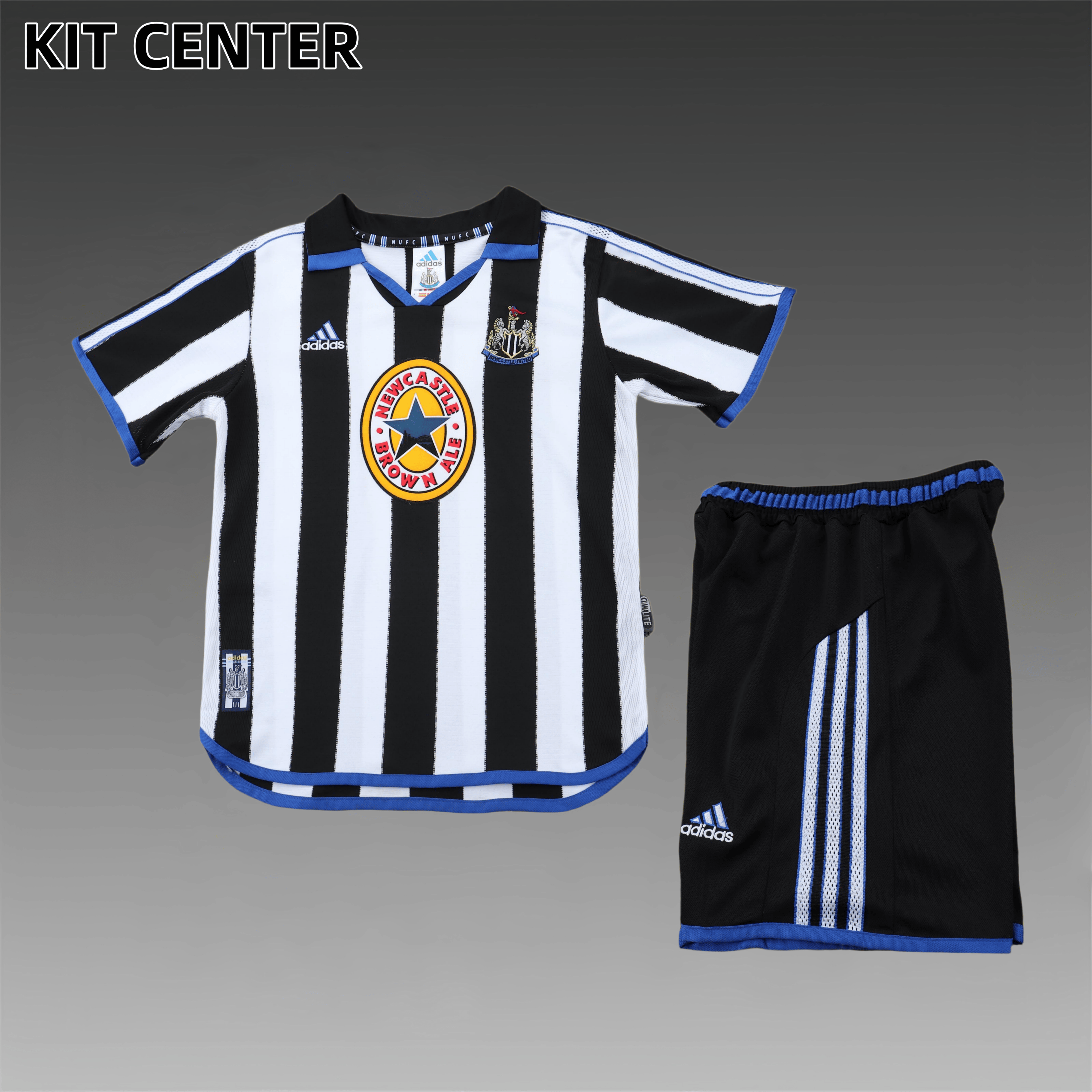 1990/2000 Newcastle United home  Retro Football Shirt Kids Kit