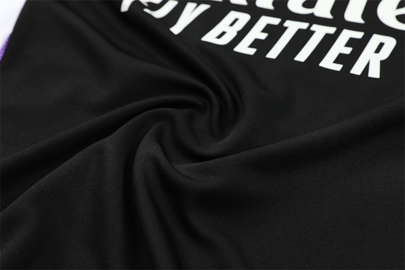 2024/2025 Real Madrid Purple Adult Half Zip Training Kit (Adult Kit)