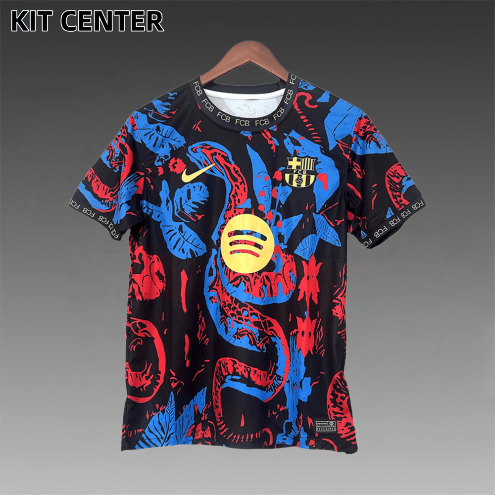 2025/2026 Barcelona Pre-match Football Jersey (Fan Edition)