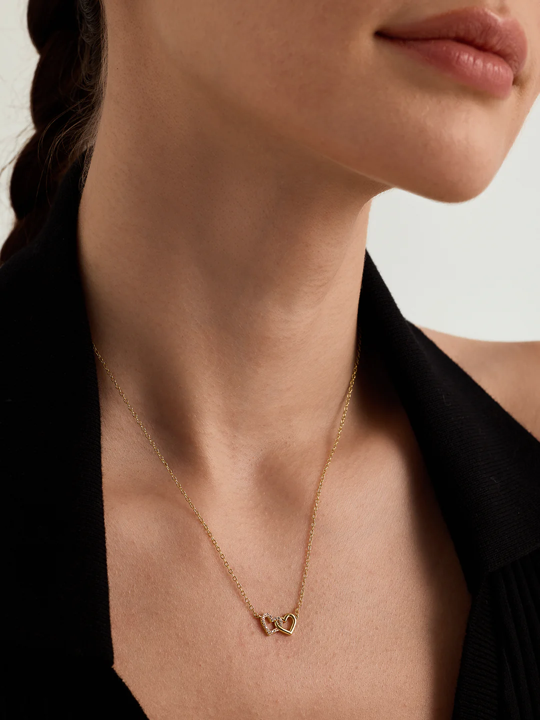 Heart Linked Necklace