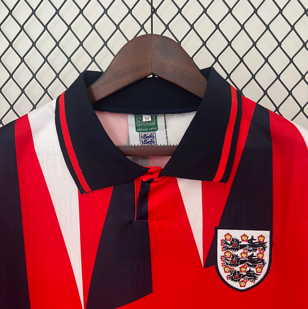 1992 England Away Retro Football Shirt