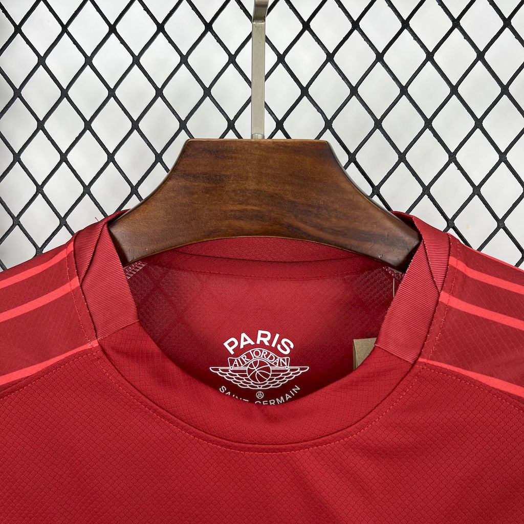 2025/2026 Paris Saint-Germain Red Goalkeeper Football Jersey (Fan Edition)