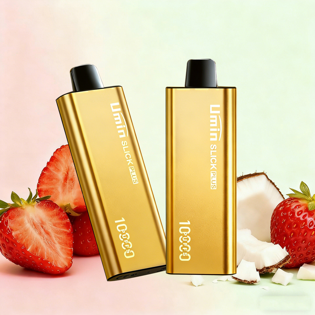 UMIN SLICKPLUS 10000 PUFFS-STRAWBERRY COCONUT