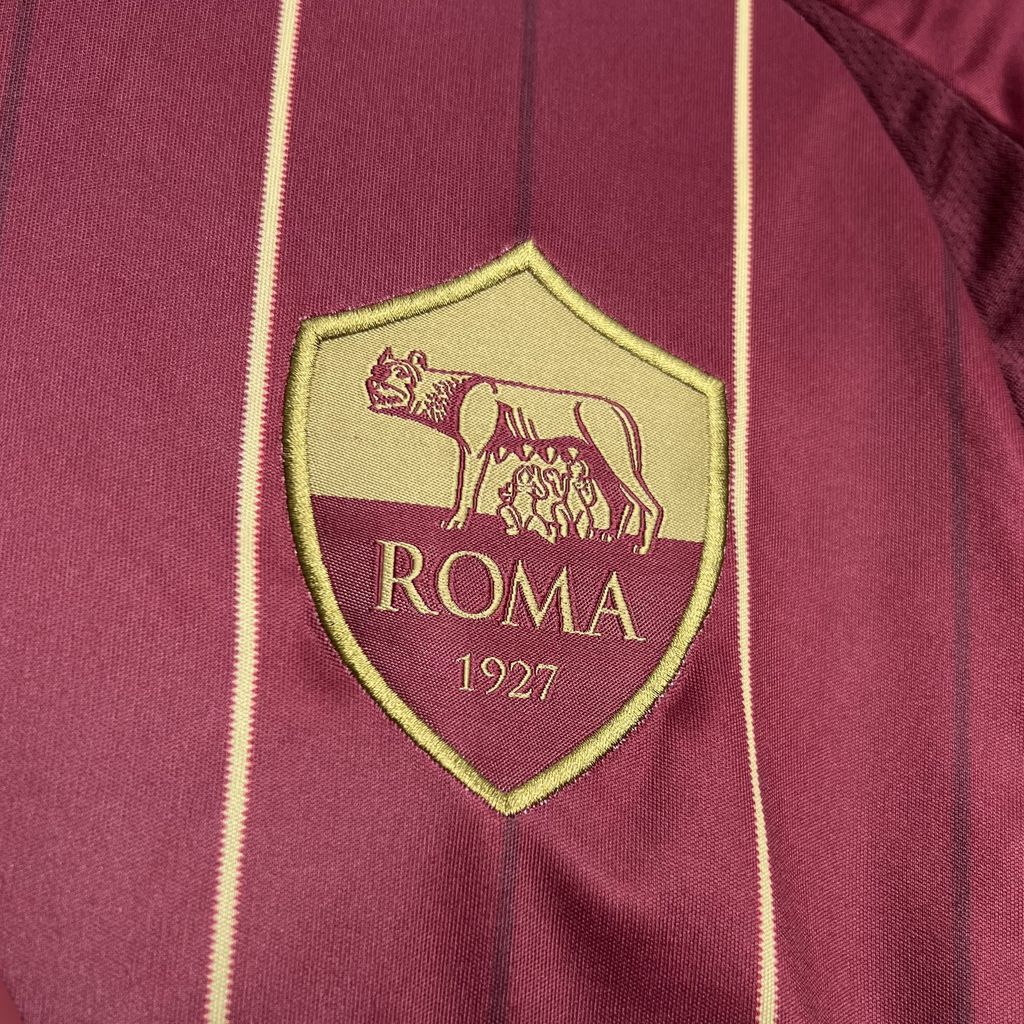 2024/2025 Roma Home Football Shirt (Fans)