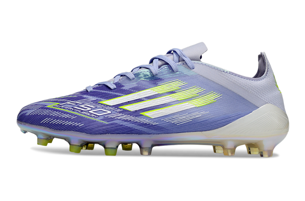 A F50 SPARKFUSION ELITELOW CUT FG/AG RADIANT BLAZE.VIOLET TONE/LUCIDLEMON/PURPLE RUSH